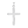 Lund - Polished cross silver