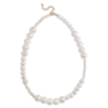 Enamel - Amara white pearl necklace