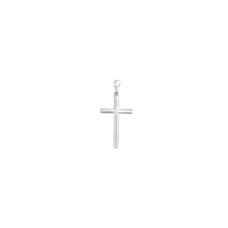 Sierbøl - Small silver Cross 18mm