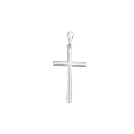 Sierbøl - Small silver Cross 18mm