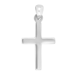 Sierbøl - Silver Cross 20mm