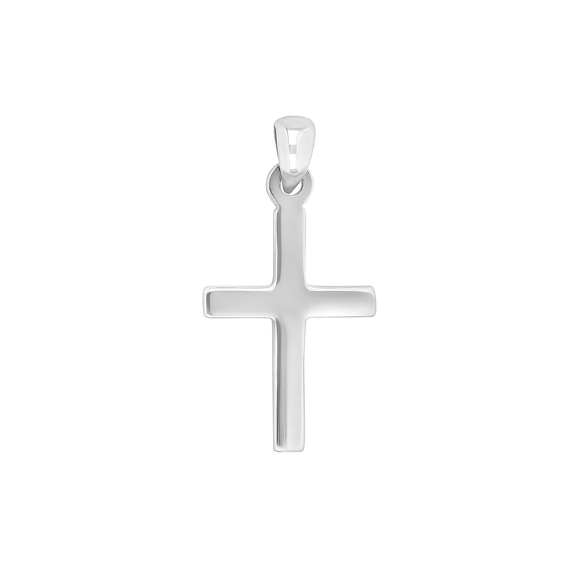 Sierbøl - Silver Cross 20mm