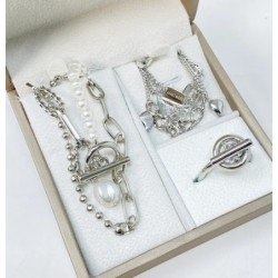 Winged Silver Set