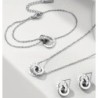 Intertwined Silver Set