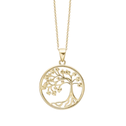 Aagaard - Gold necklace tree of life