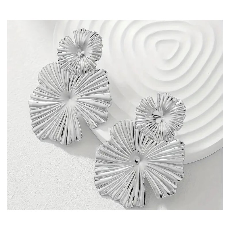 Silver Designed Earrings