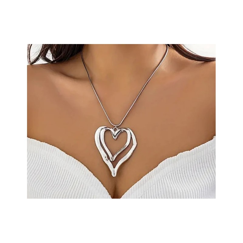 Heart of Silver Necklace