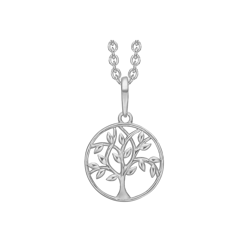 Støvring - Tree Of Life necklace, white gold