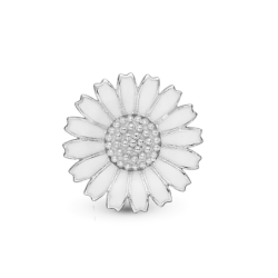 Christina Watches - Silver Daisy earstud, 8mm