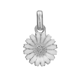 Christina - Daisy silver pendant 8mm