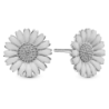 Christina Watches - Silver Daisy earstuds, 12mm