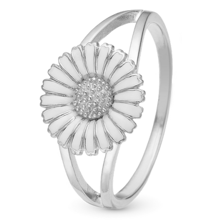 Christina - Marguerite, silver daisy ring