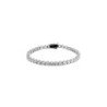 HAILEY ROUND PRONG TENNIS BRACELET WHITE GOLD PLATED 
STERLING SILVER