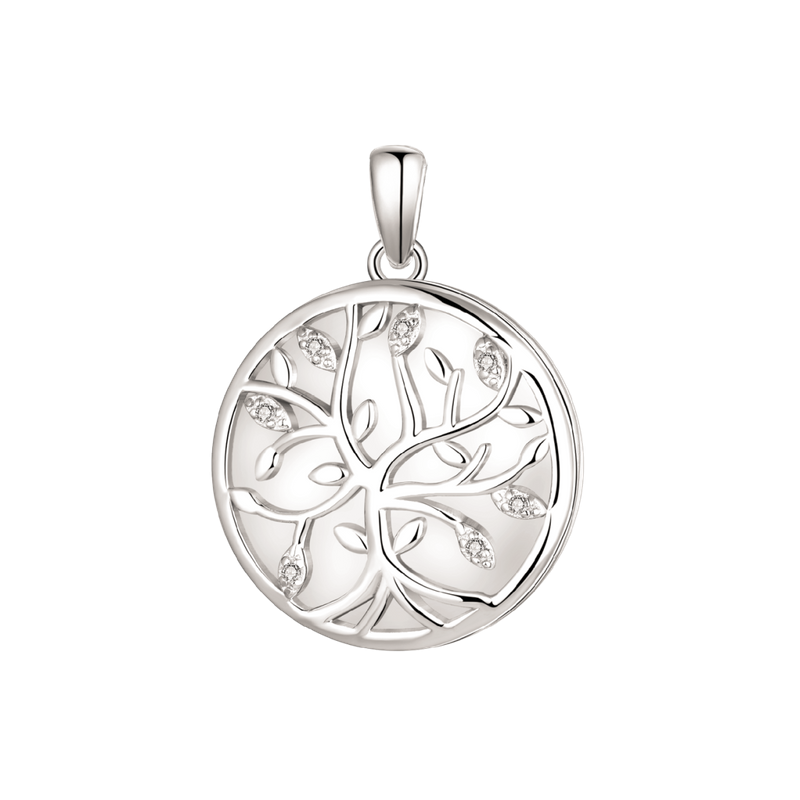 Støvring - Locket with Tree of Life, silver