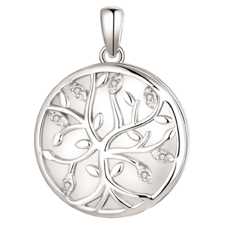 Støvring - Locket with Tree of Life, silver