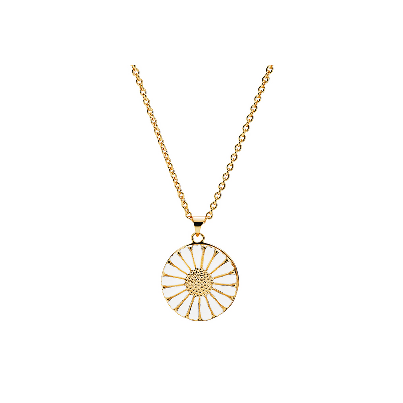 Lund Copenhagen - Marguerite locket, gold plated