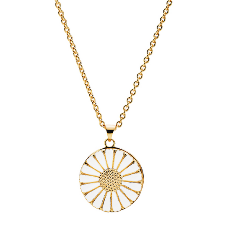 Lund Copenhagen - Marguerite locket, gold plated