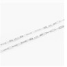 IVY NAME PAPERCLIP CHAIN ANKLET - STERLING SILVER