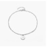 LILIAN INITIAL ANKLET CHAIN - STERLING SILVER