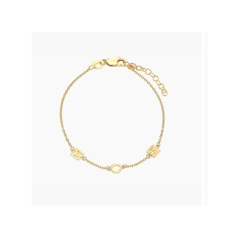 INEZ INITIAL BRACELET/ANKLET - GOLD PLATED