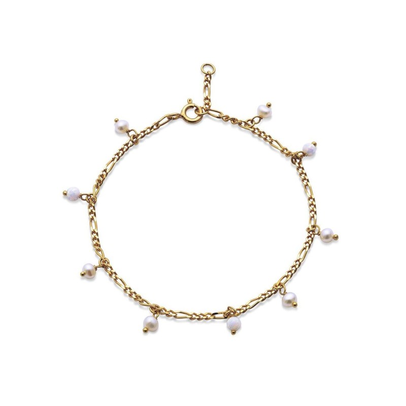 Lula White Bracelet Gold