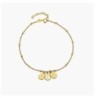 MARGO MIRROR CHAIN BRACELET/ANKLET - GOLD VERMEIL