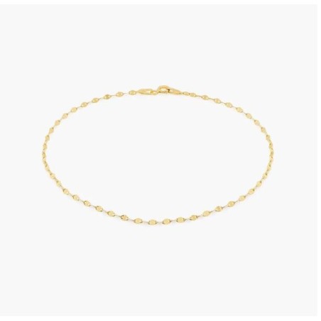 MARGO MIRROR CHAIN BRACELET/ANKLET - GOLD PLATING