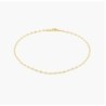 MARGO MIRROR CHAIN BRACELET/ANKLET - GOLD PLATING