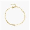 THE SHOWSTOPPER LINK BRACELET/ANKLET - GOLD VERMEIL