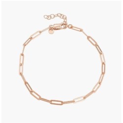 THE SHOWSTOPPER LINK BRACELET/ANKLET - ROSE GOLD PLATED