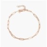 THE SHOWSTOPPER LINK BRACELET/ANKLET - ROSE GOLD PLATED