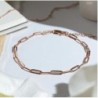 THE SHOWSTOPPER LINK BRACELET/ANKLET - ROSE GOLD PLATED