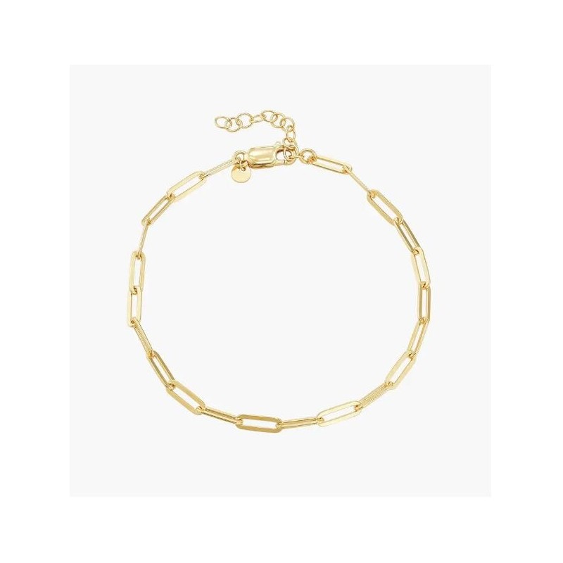 THE SHOWSTOPPER LINK BRACELET/ANKLET - GOLD PLATED