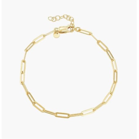 THE SHOWSTOPPER LINK BRACELET/ANKLET - GOLD PLATED