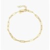 THE SHOWSTOPPER LINK BRACELET/ANKLET - GOLD PLATED