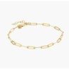 THE SHOWSTOPPER LINK BRACELET/ANKLET - GOLD PLATED