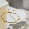 THE SHOWSTOPPER LINK BRACELET/ANKLET - GOLD PLATED