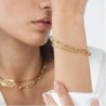 THE SHOWSTOPPER LINK BRACELET/ANKLET - GOLD PLATED