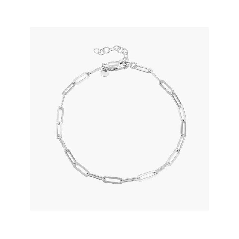 THE SHOWSTOPPER LINK BRACELET/ANKLET - STERLING SILVER