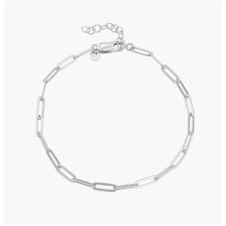 THE SHOWSTOPPER LINK BRACELET/ANKLET - STERLING SILVER