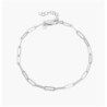 THE SHOWSTOPPER LINK BRACELET/ANKLET - STERLING SILVER