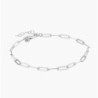 THE SHOWSTOPPER LINK BRACELET/ANKLET - STERLING SILVER