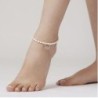 LOLA PEARL NAME ANKLET - SILVER