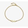 ALLORA NAME ANKLE BRACELET - GOLD VERMEIL