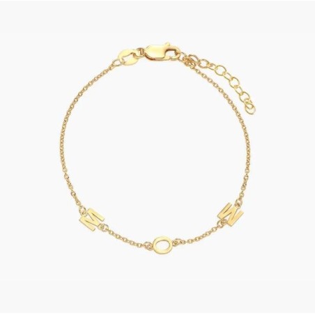 INEZ INITIAL BRACELET/ANKLET - GOLD PLATED