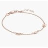 INEZ INITIAL BRACELET/ANKLET - ROSE GOLD VERMEIL