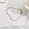 INEZ INITIAL BRACELET/ANKLET - ROSE GOLD VERMEIL