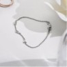 INEZ INITIAL BRACELET/ANKLET - SILVER