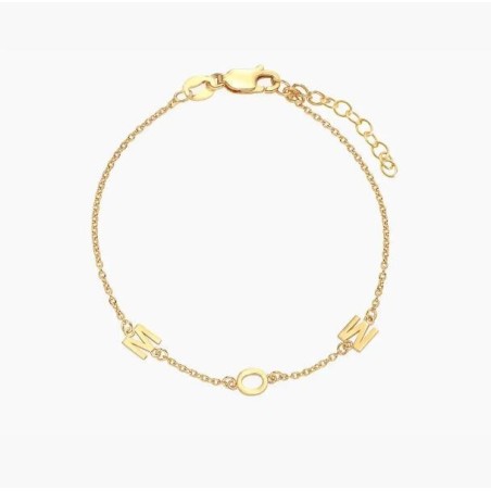 INEZ INITIAL BRACELET/ANKLET - GOLD PLATED