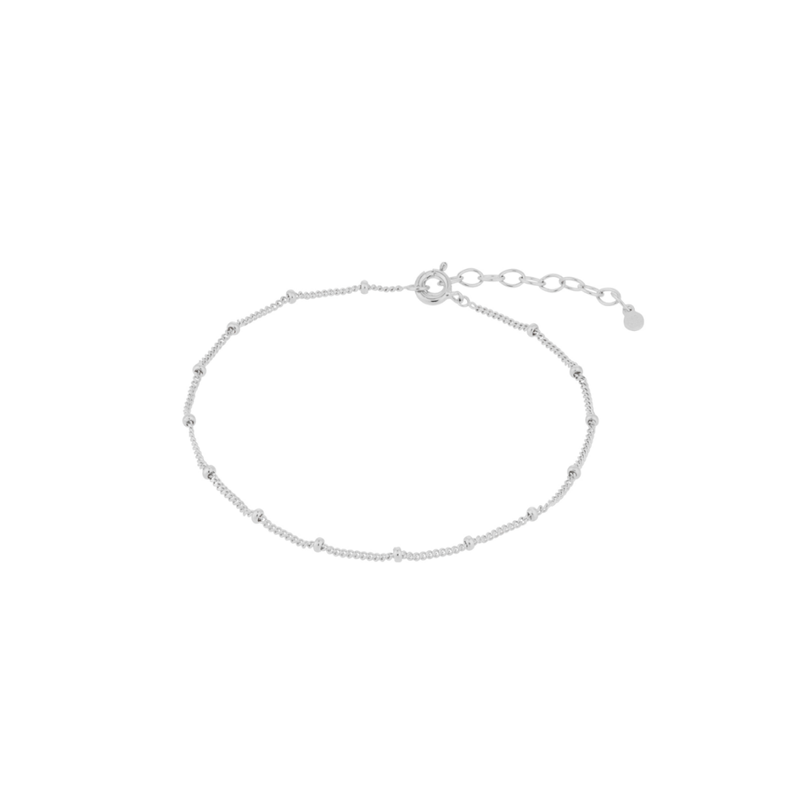 Pernille Corydon - Solar Anklet with dots, silver|Second hand low price sale